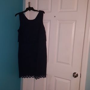 Basically new navy blue dress